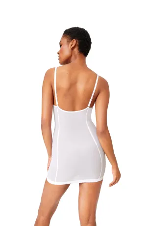 All Mesh Shaping Slip Dress