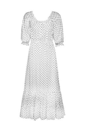 Berta Polka Dot Dress