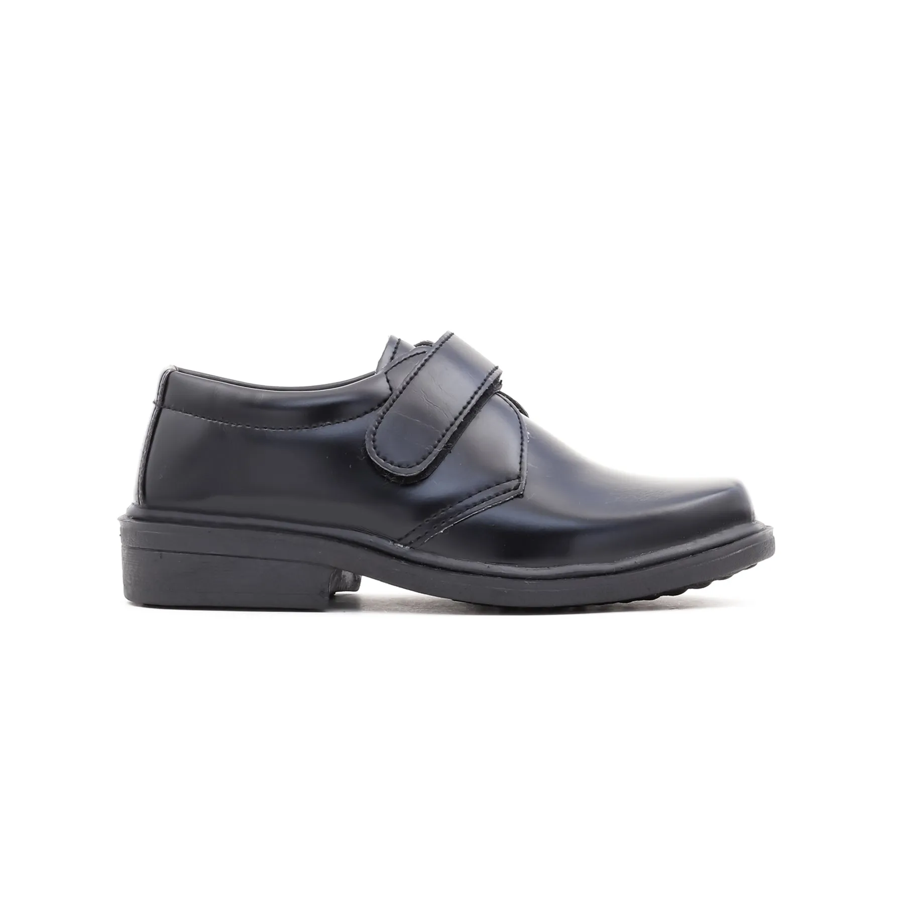 Boys Black School Shoes SK1037
