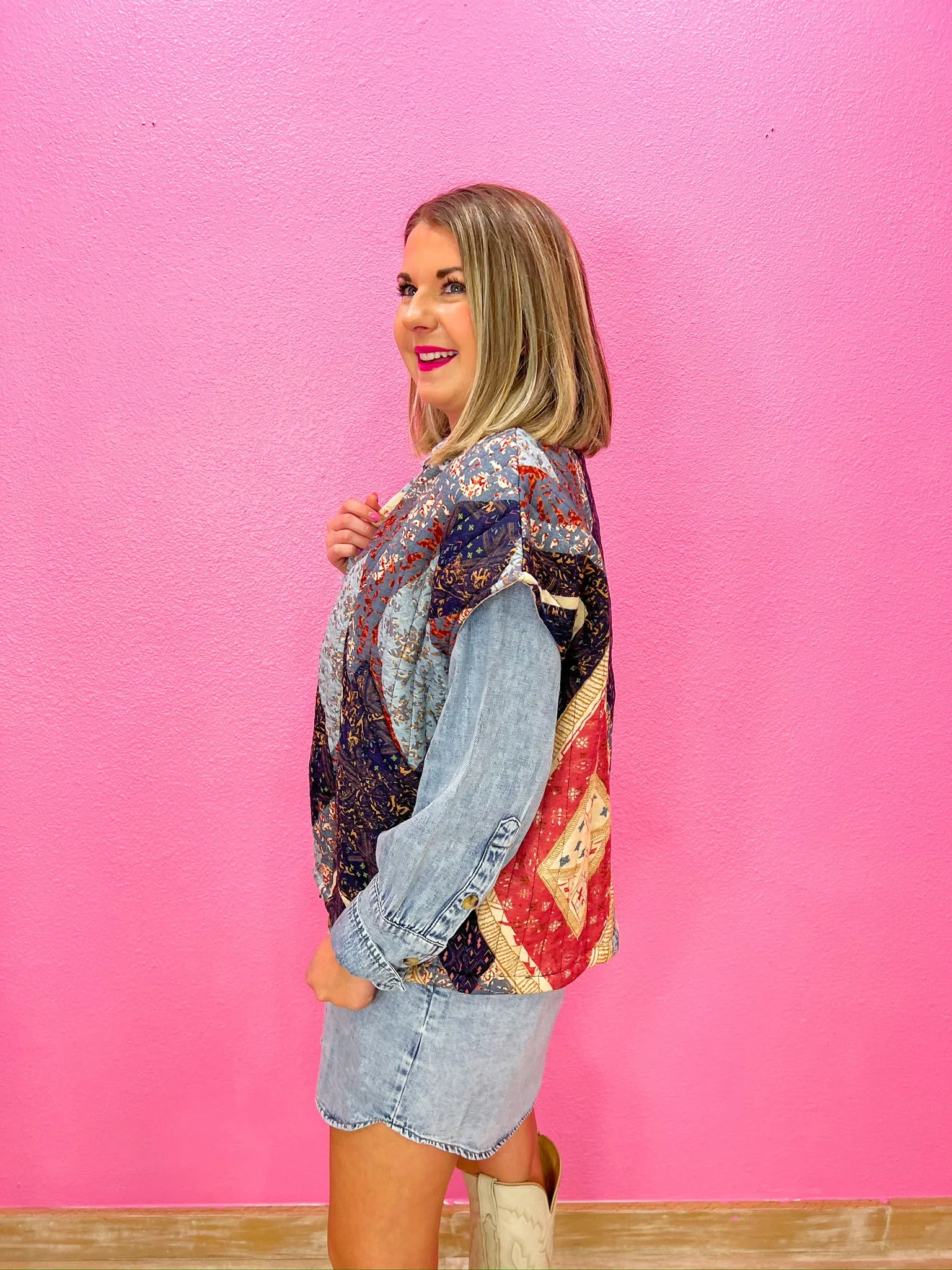 Bundled Up Vest - Multi