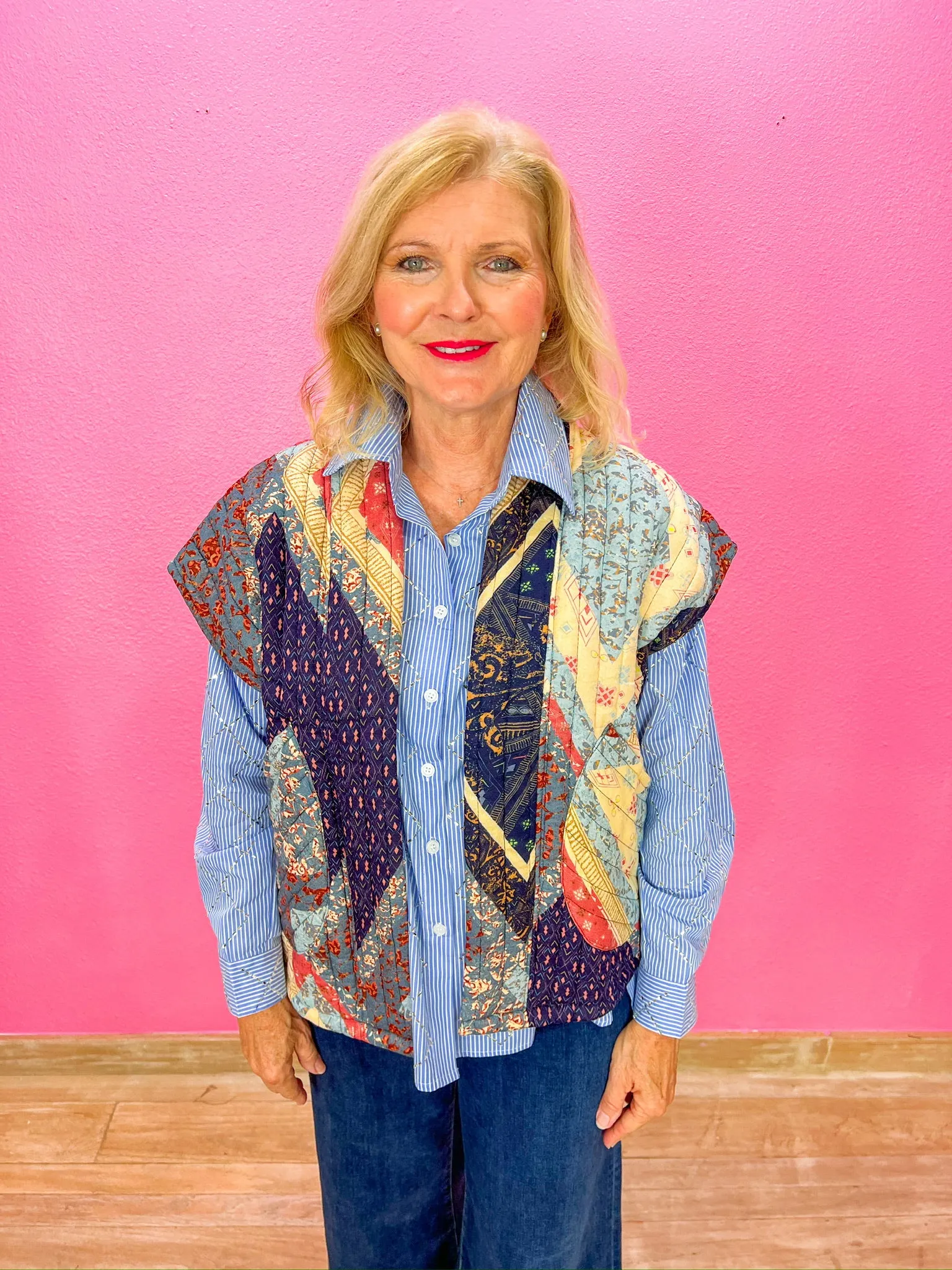 Bundled Up Vest - Multi