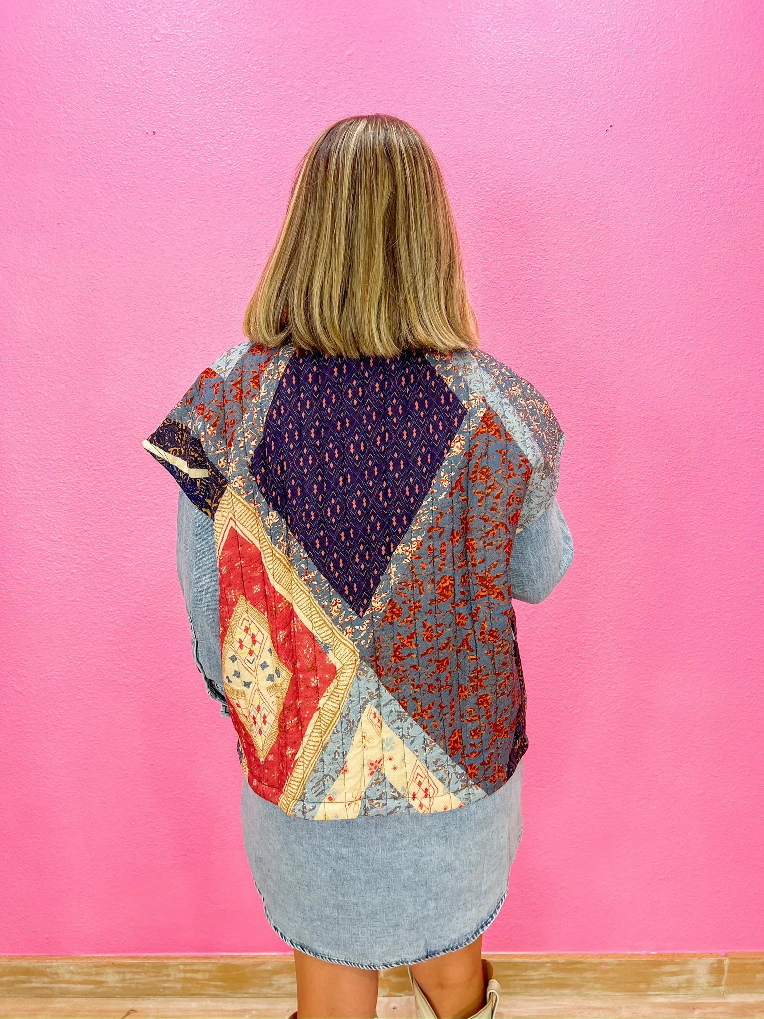 Bundled Up Vest - Multi