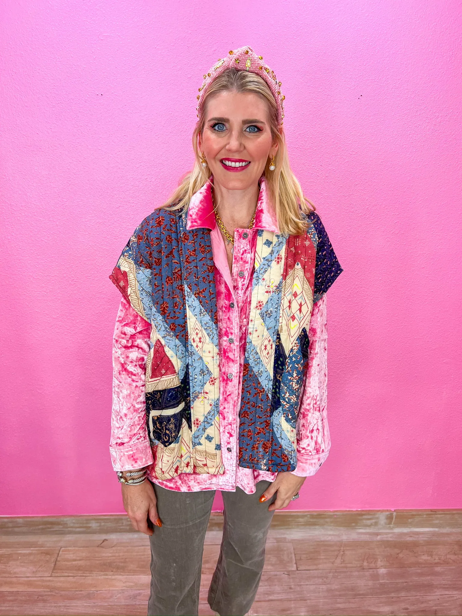 Bundled Up Vest - Multi