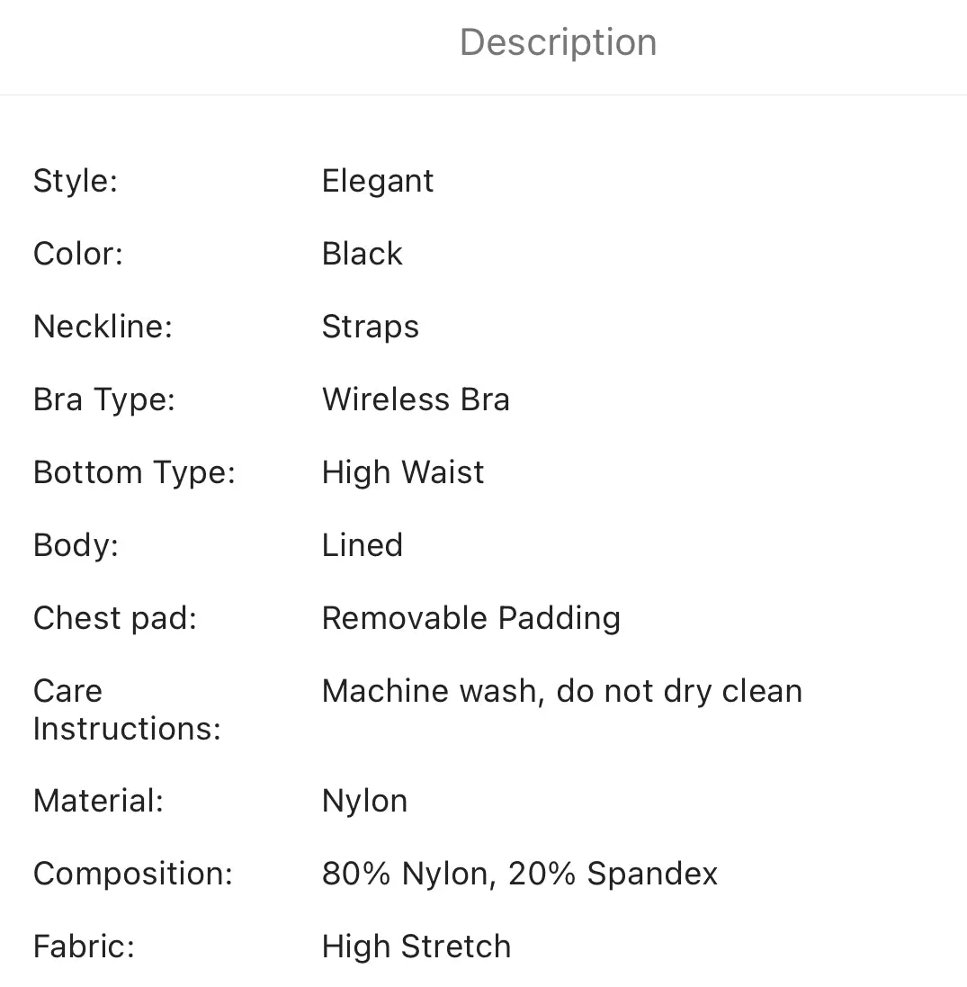 Contrast trim high waisted bikini swimsuit