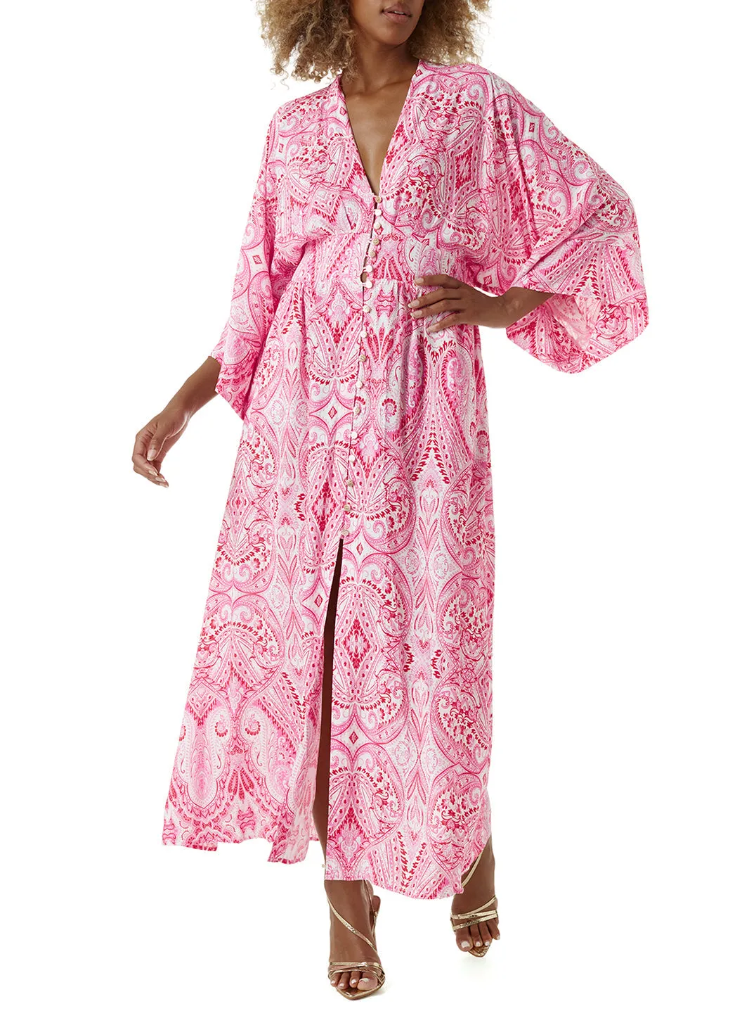 Destiny Aztec Pink Dress