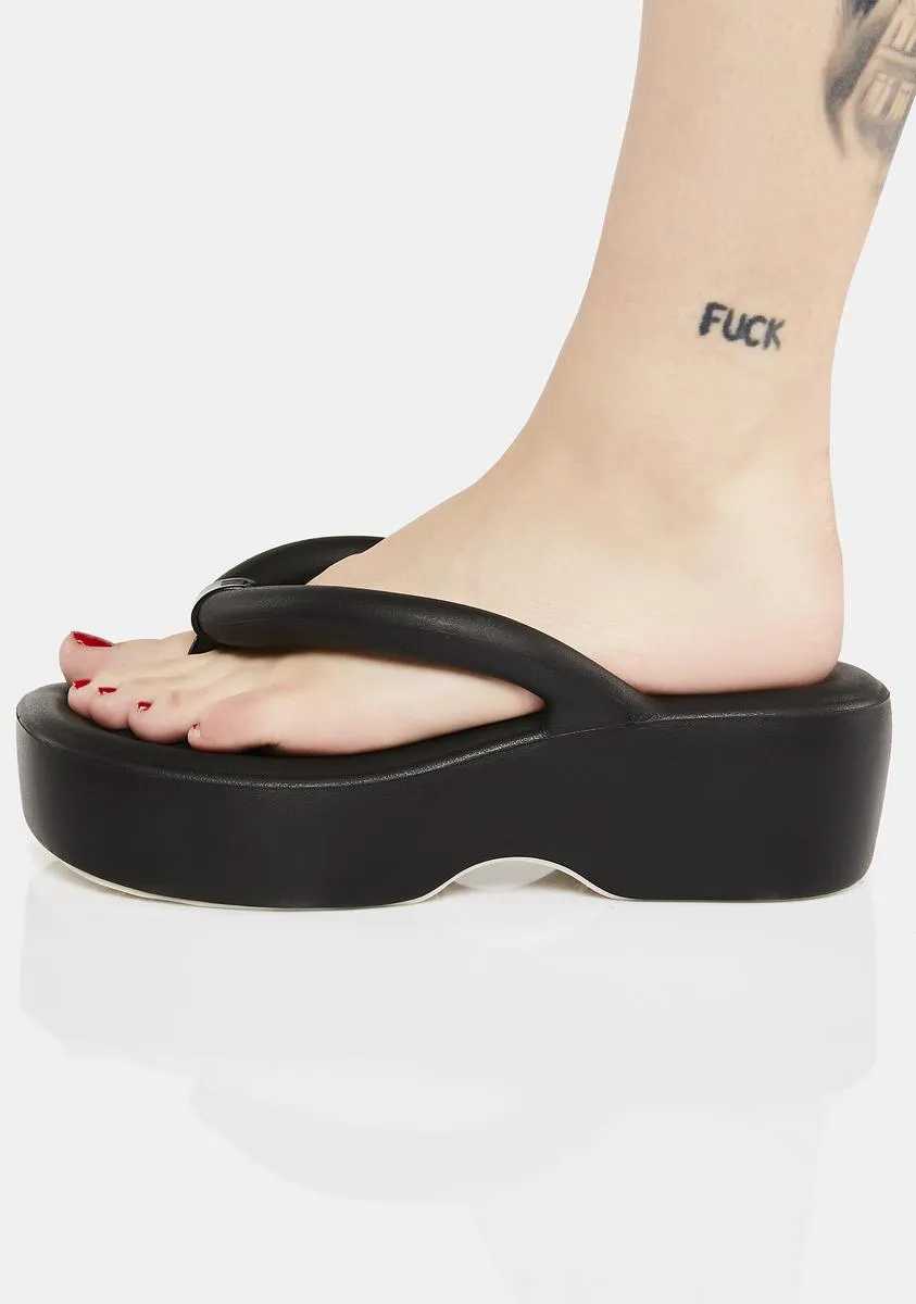 Free Platform Sandals