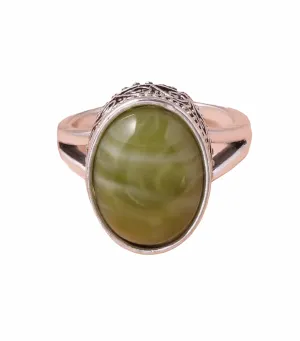 Geometric decor ring. Size 8.