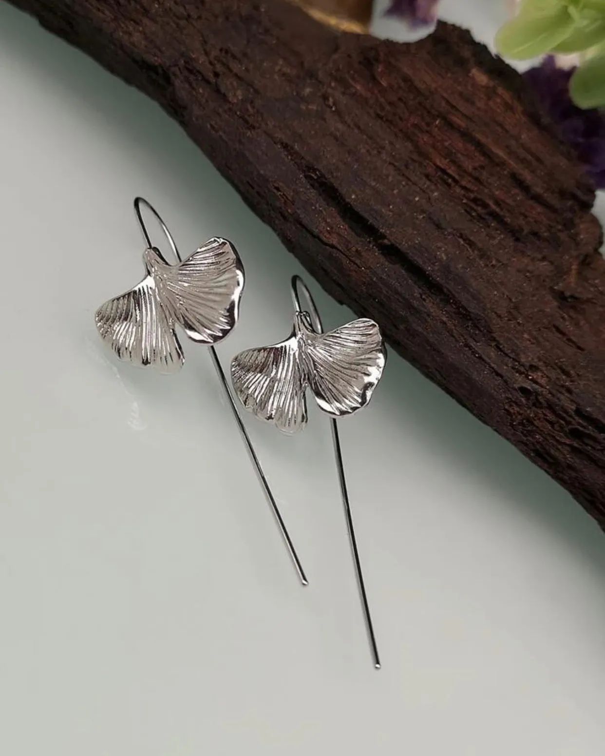 Ginkgo Biloba decor earrings