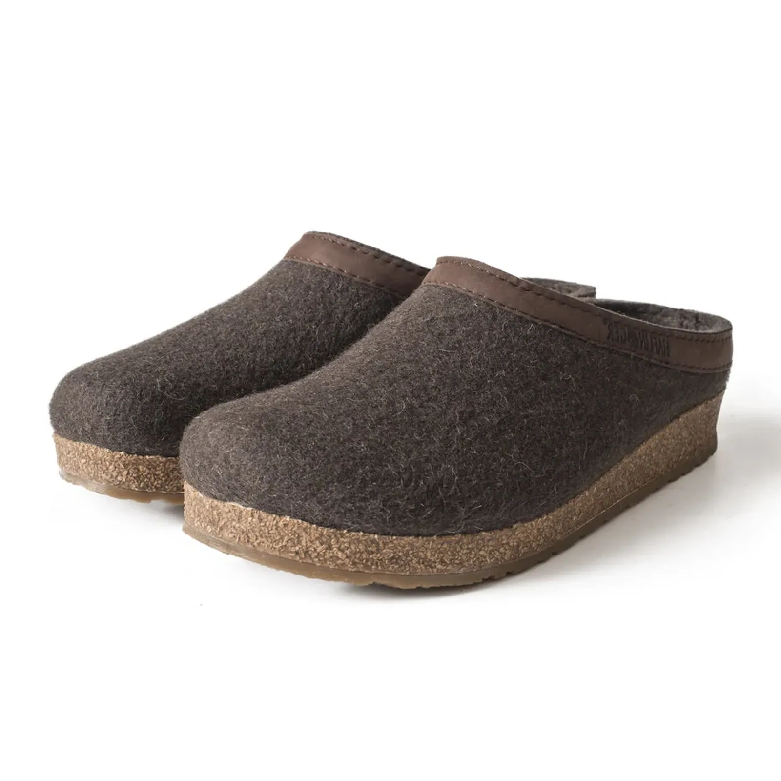 Haflinger GZL Clog (Unisex) - Smokey Brown