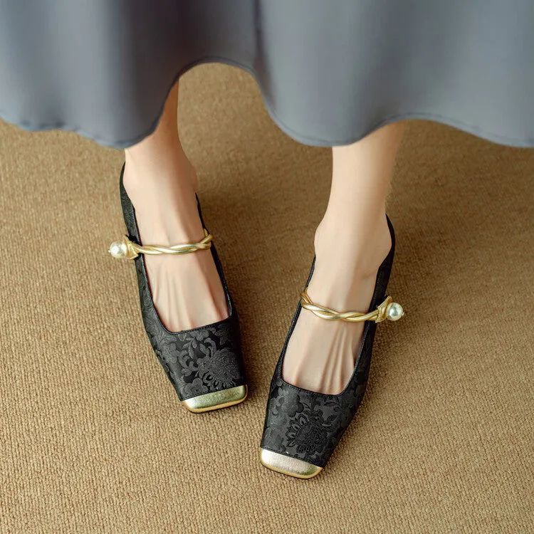 La Regale Florale Heels by Sofia Amoretti