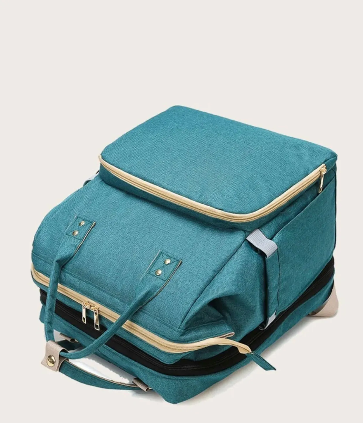 Large capacity baby diaper backpack