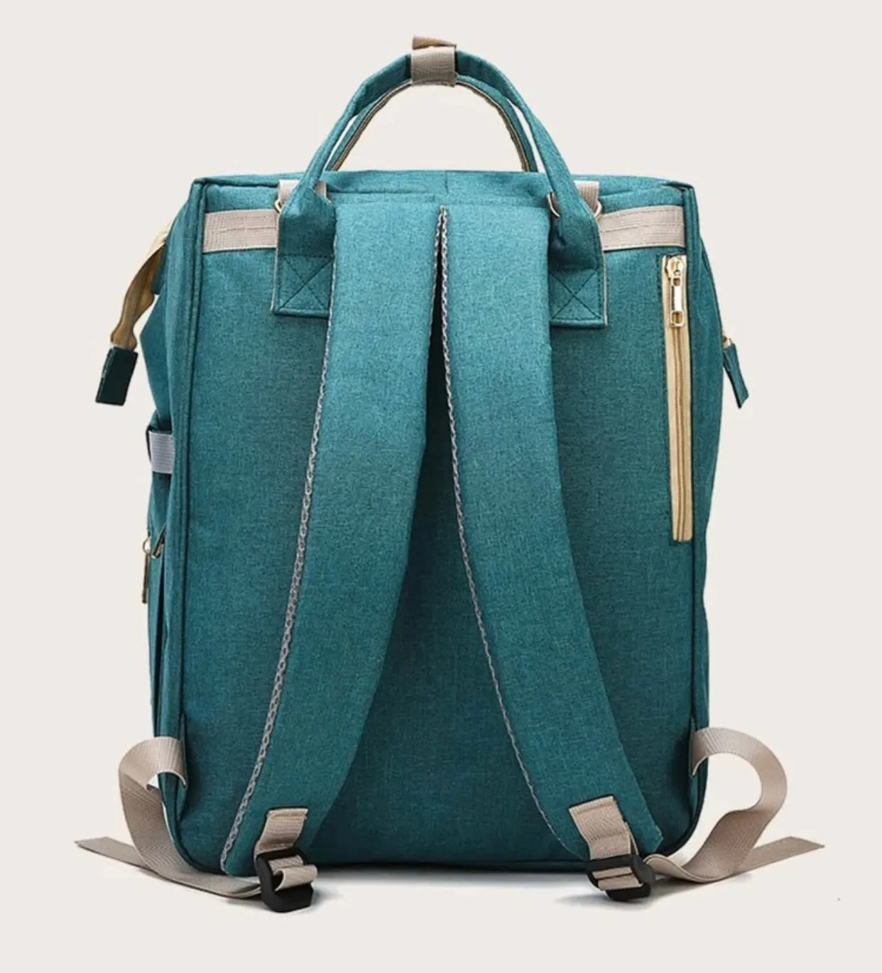 Large capacity baby diaper backpack