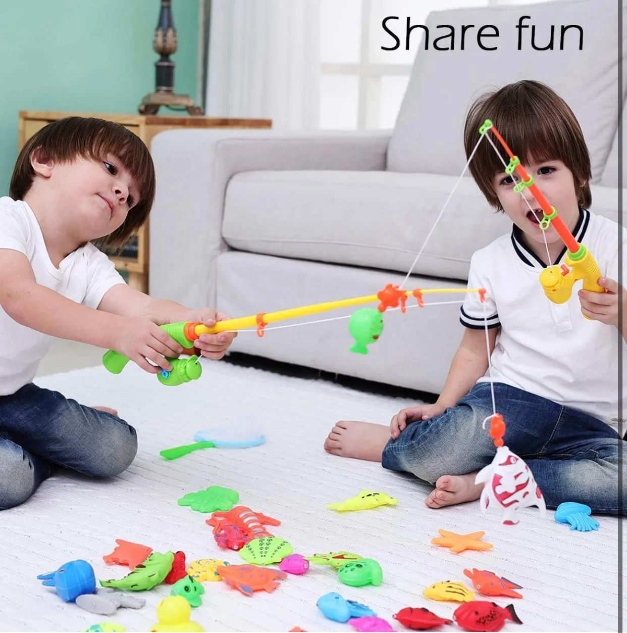 Magnetic Fishing Pool Toy Game for Kids