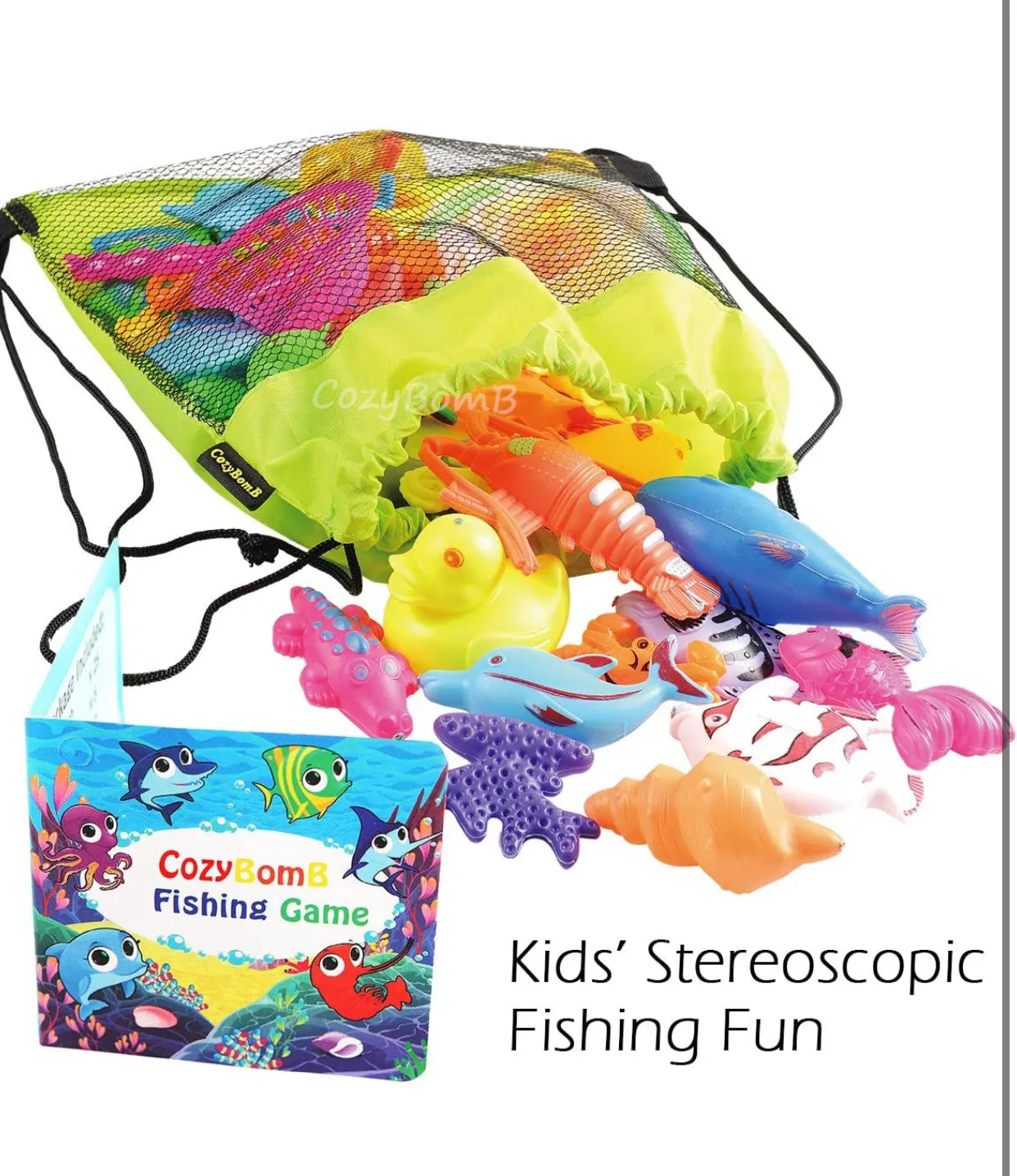Magnetic Fishing Pool Toy Game for Kids