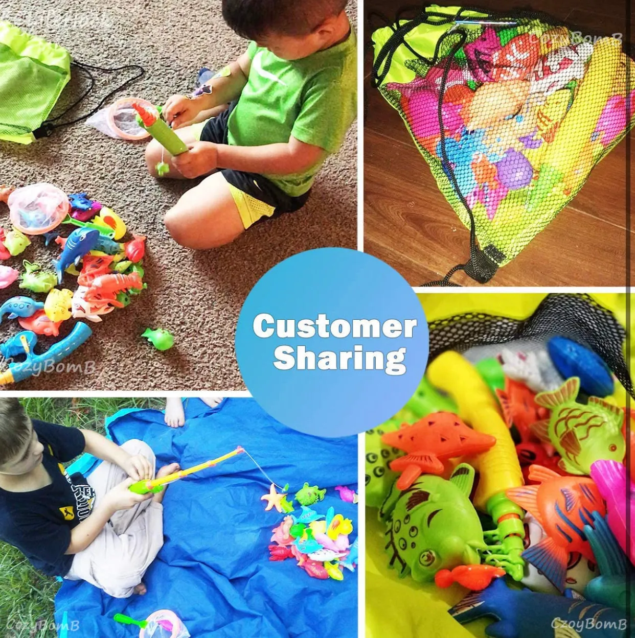 Magnetic Fishing Pool Toy Game for Kids