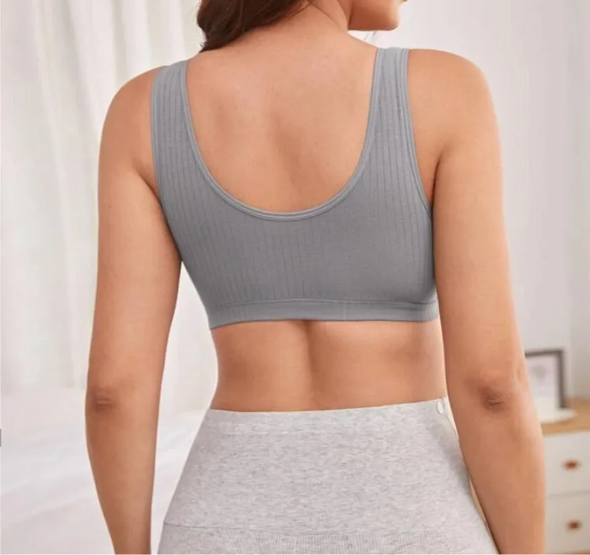 Maternity Button Front Nursing Bra