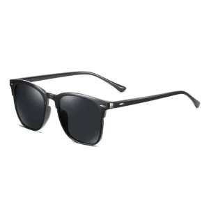 Men acrylic frame polarized sunglasses