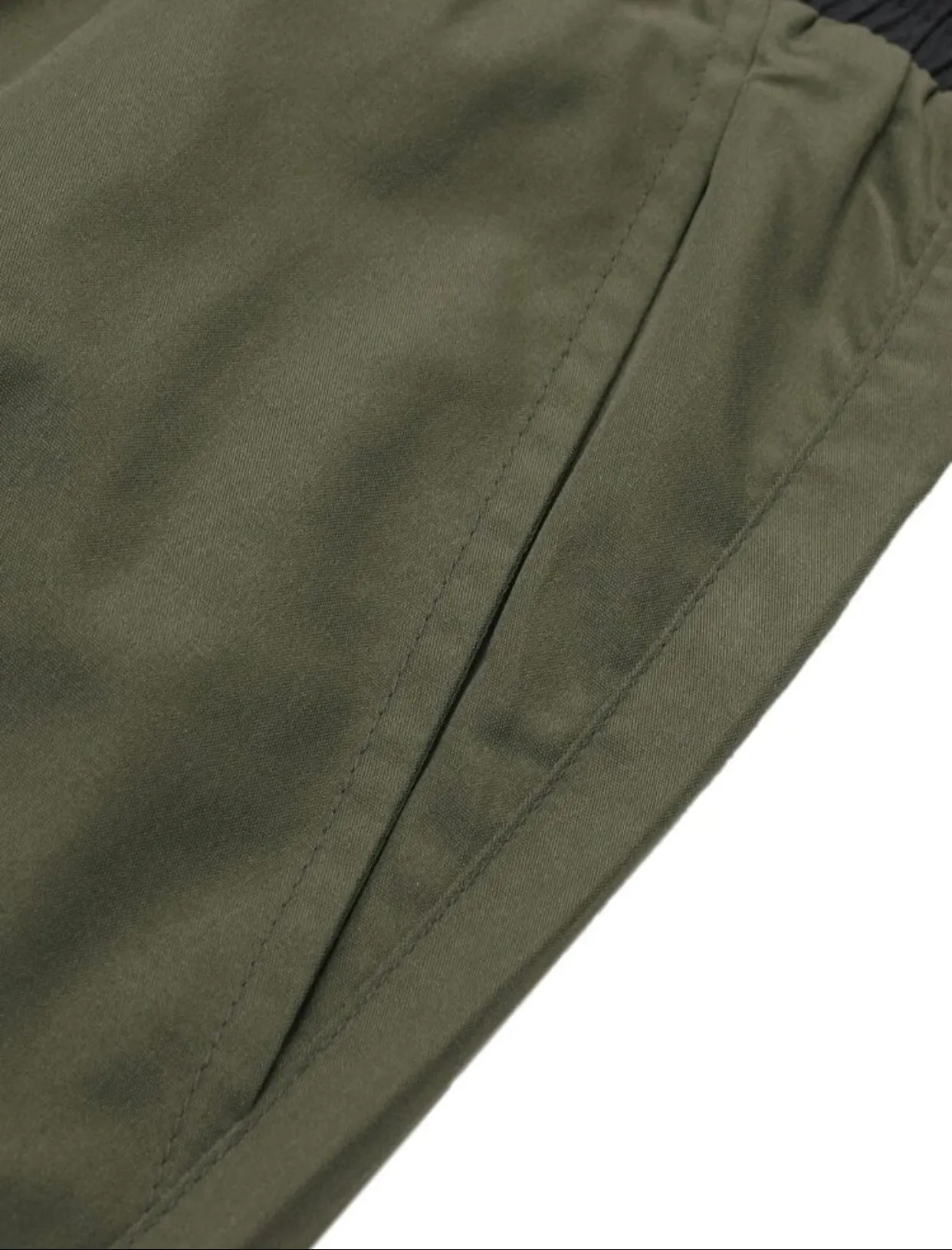 Men’s color block drawstring pants