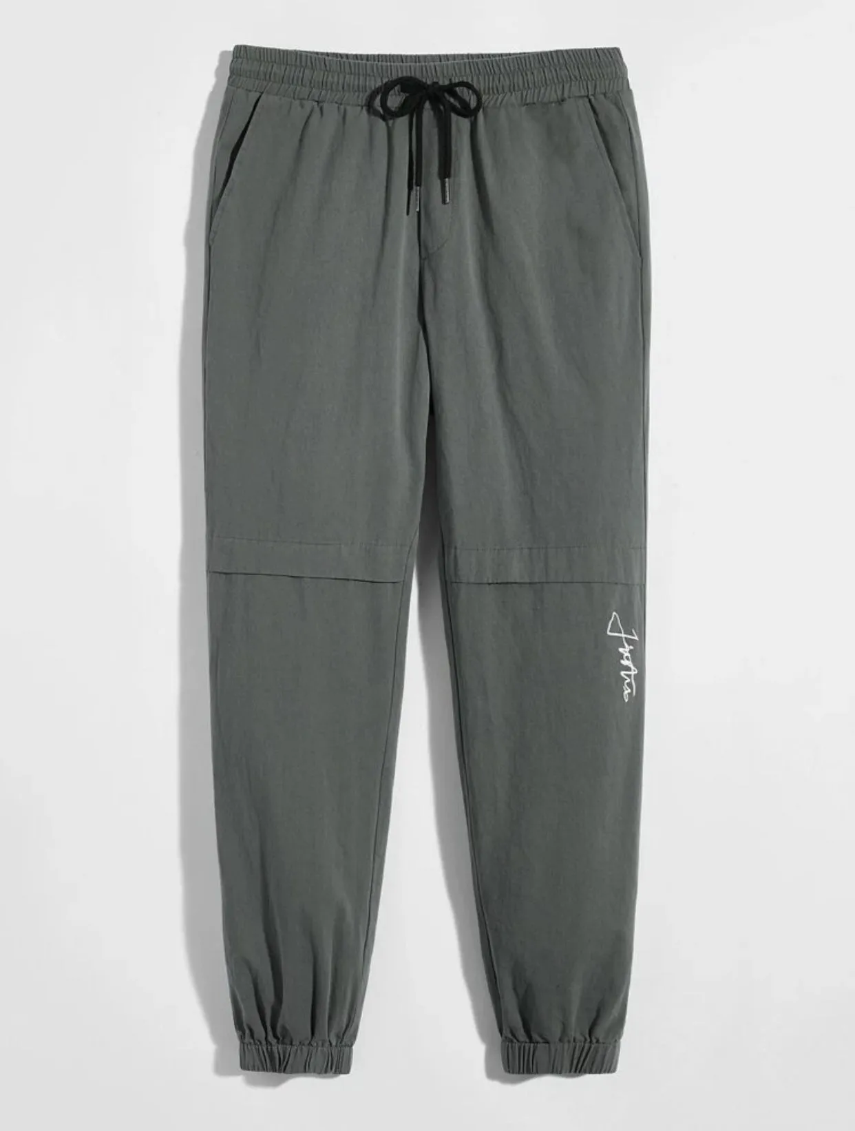 Men’s graphic drawstring waist pants