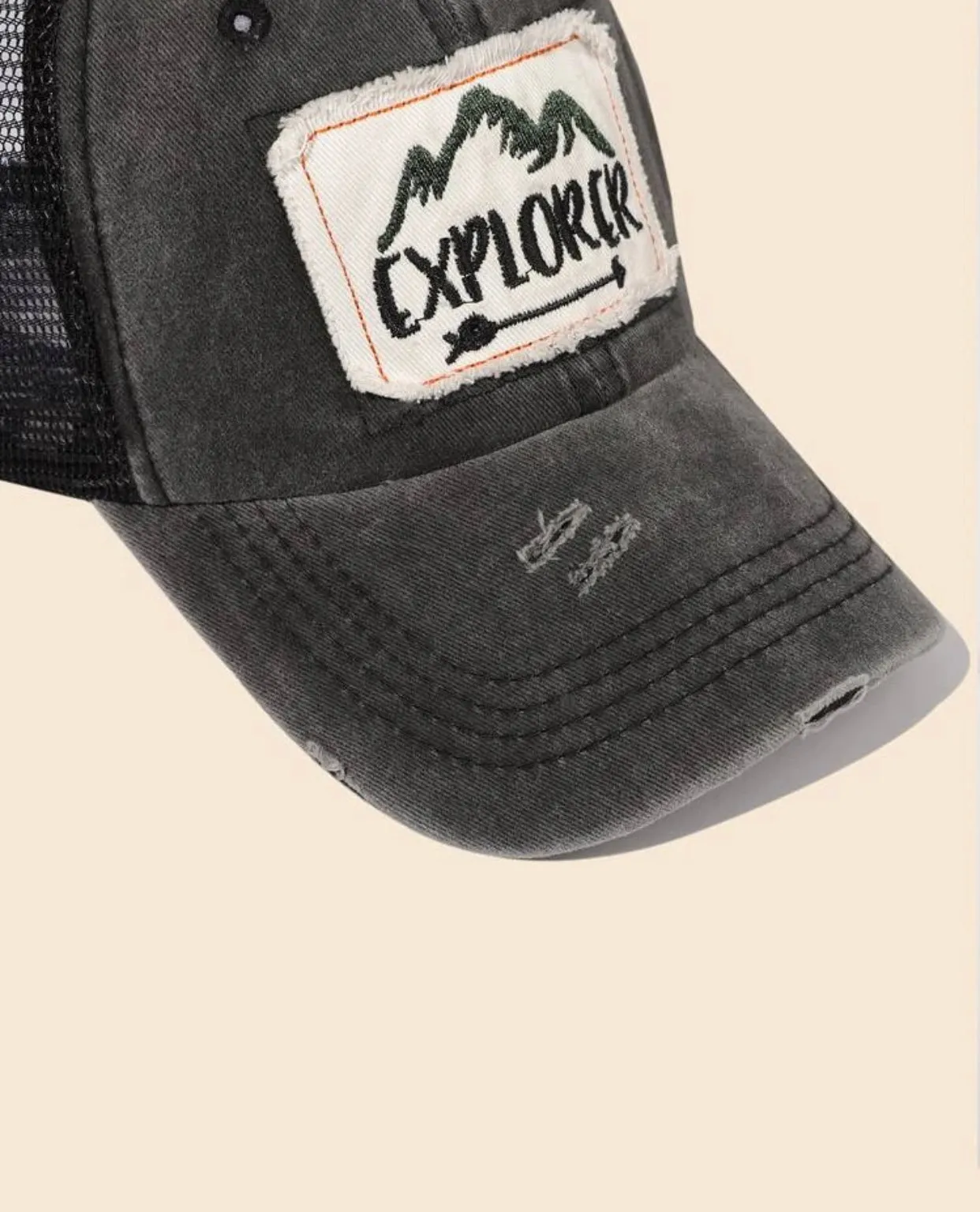 Men’s letter embroidered baseball cap