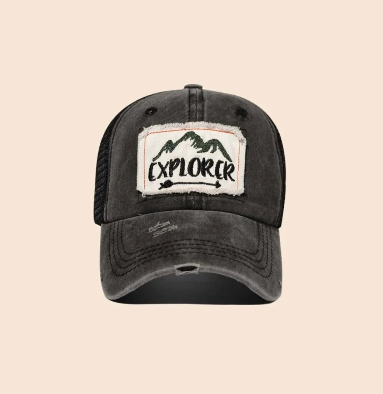 Men’s letter embroidered baseball cap