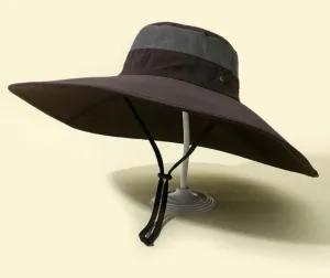 Men’s wide brim sun hat