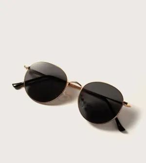 Metal frame sunglasses