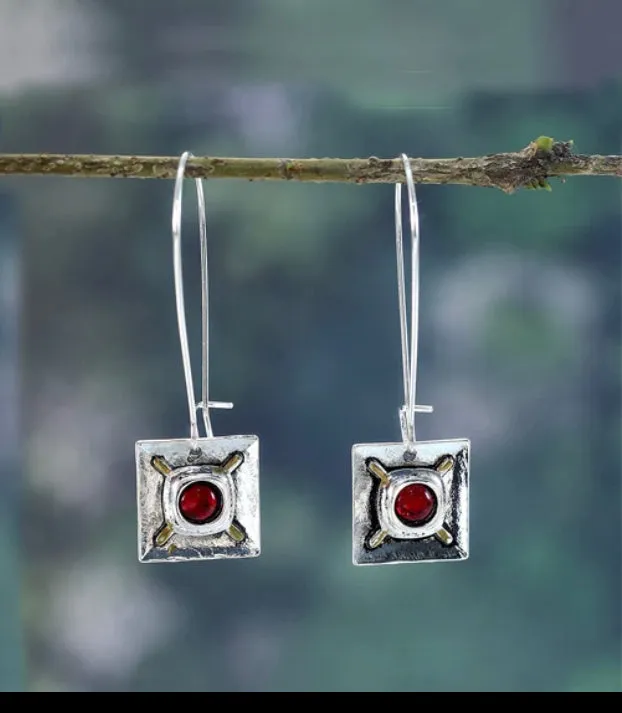 Opalite citrine inspired earrings