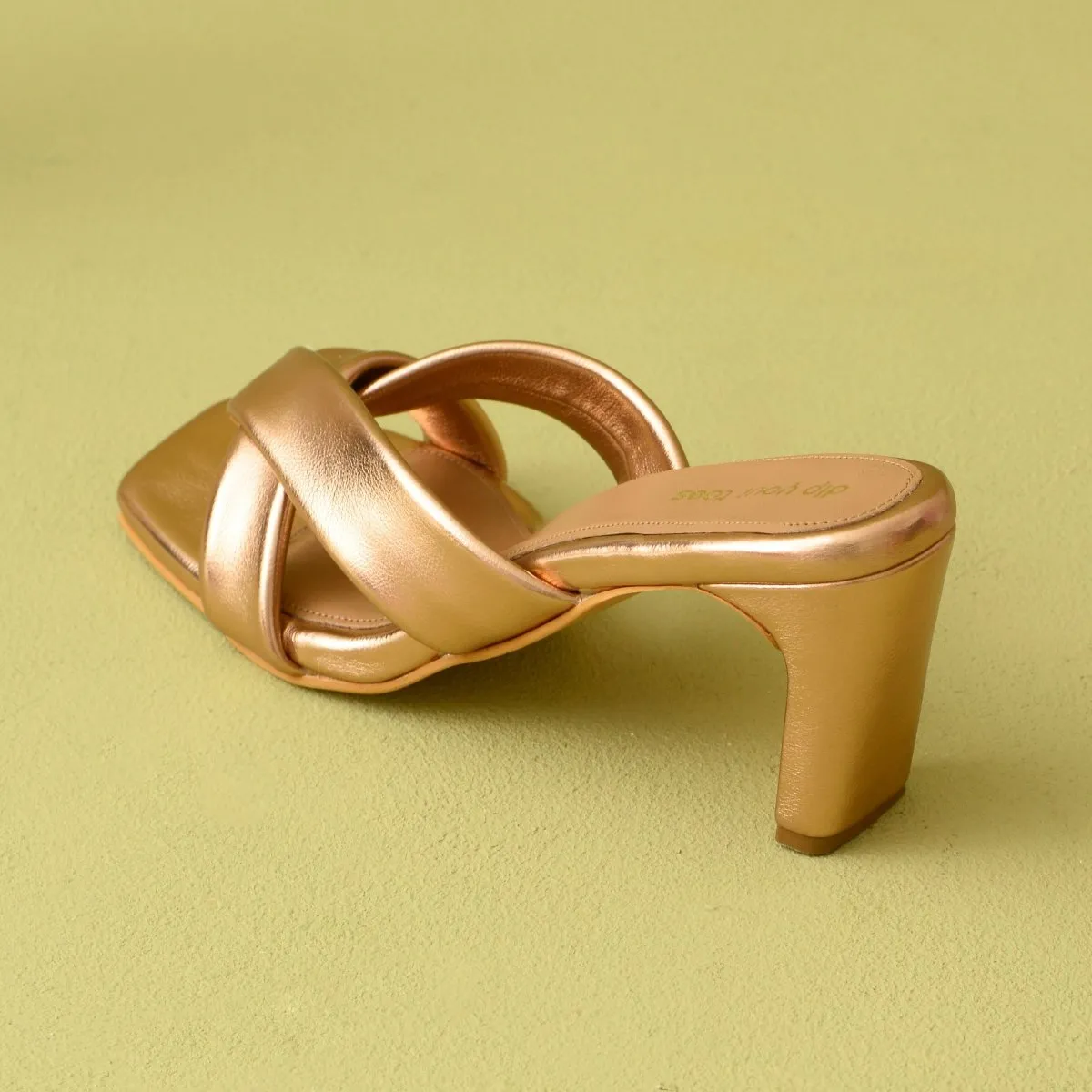 Rose Gold Soft Glide Heels