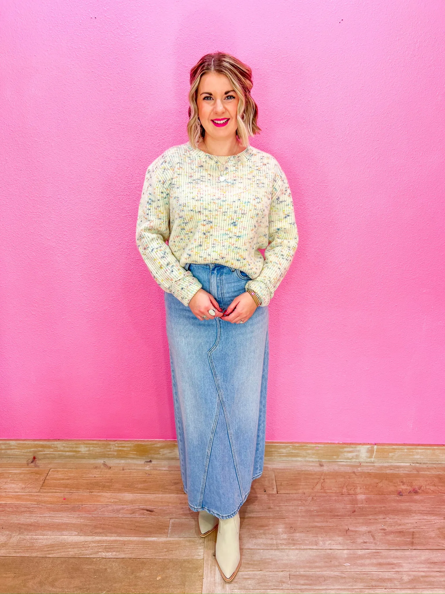 Say You Swear Sweater - Cream