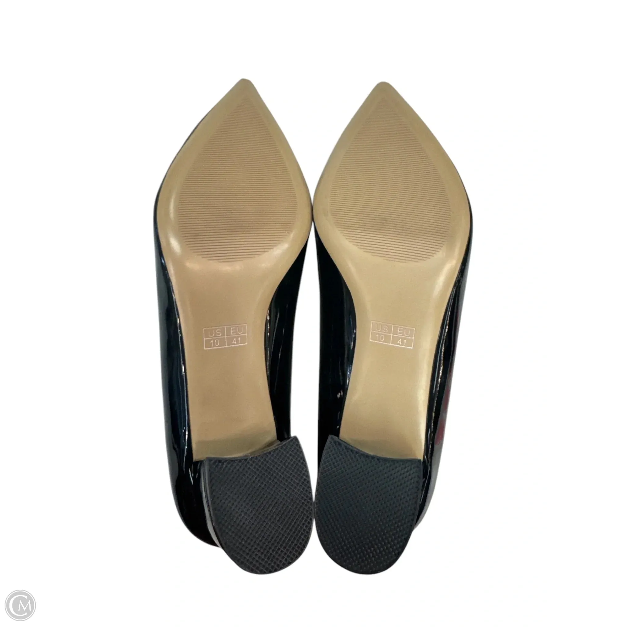 Shoes Heels Kitten By Clothes Mentor In Black, Size: 10