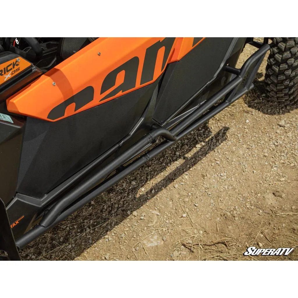 SuperATV Can-Am Maverick X3 MAX Heavy-Duty Nerf Bars