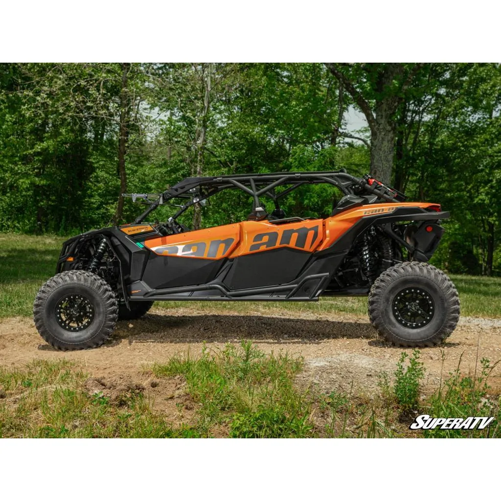 SuperATV Can-Am Maverick X3 MAX Heavy-Duty Nerf Bars