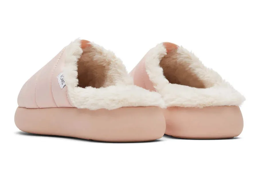 TOMS Womens REPREVE Mallow Mule Slipper - Cloudy Pink